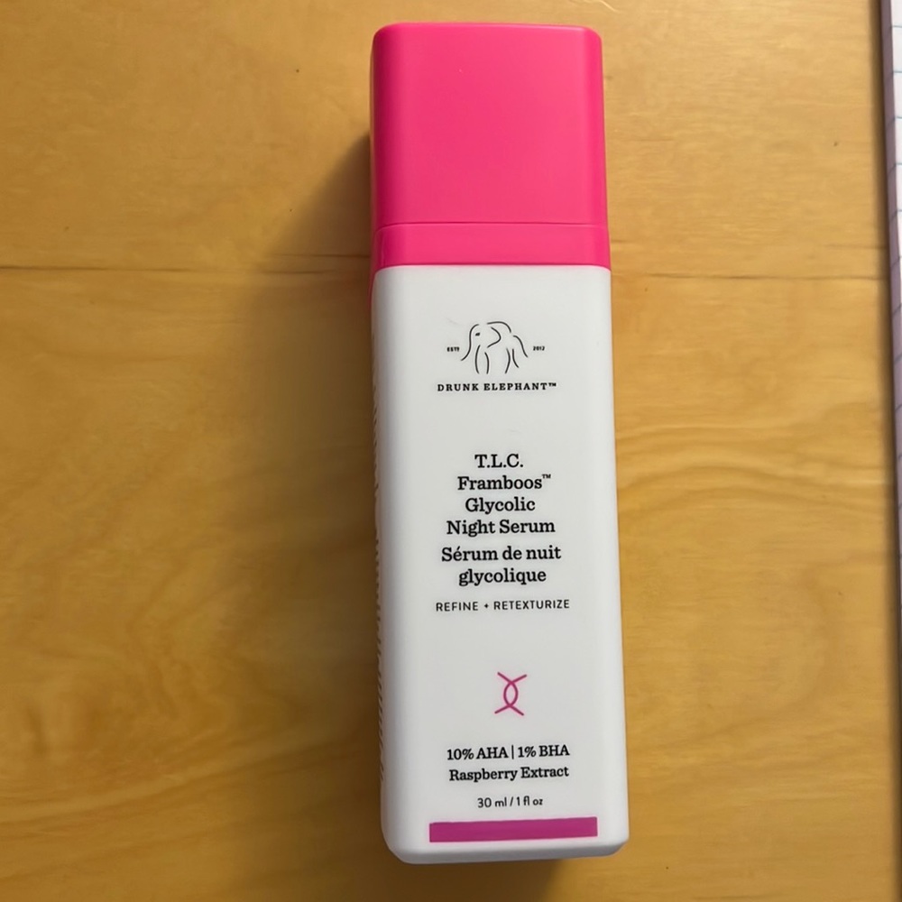 Drunk elephant empty container